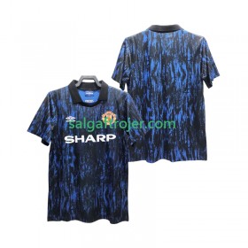 Manchester United 1993 Fodboldtrøjer Retro Hjemmebanesæt Kort ærmer